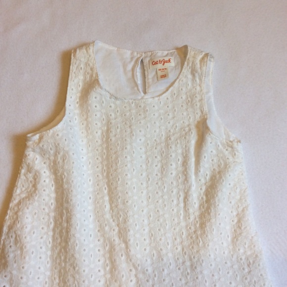 Cat & Jack eyelet lace drop waist dress* - Picture 2 of 4